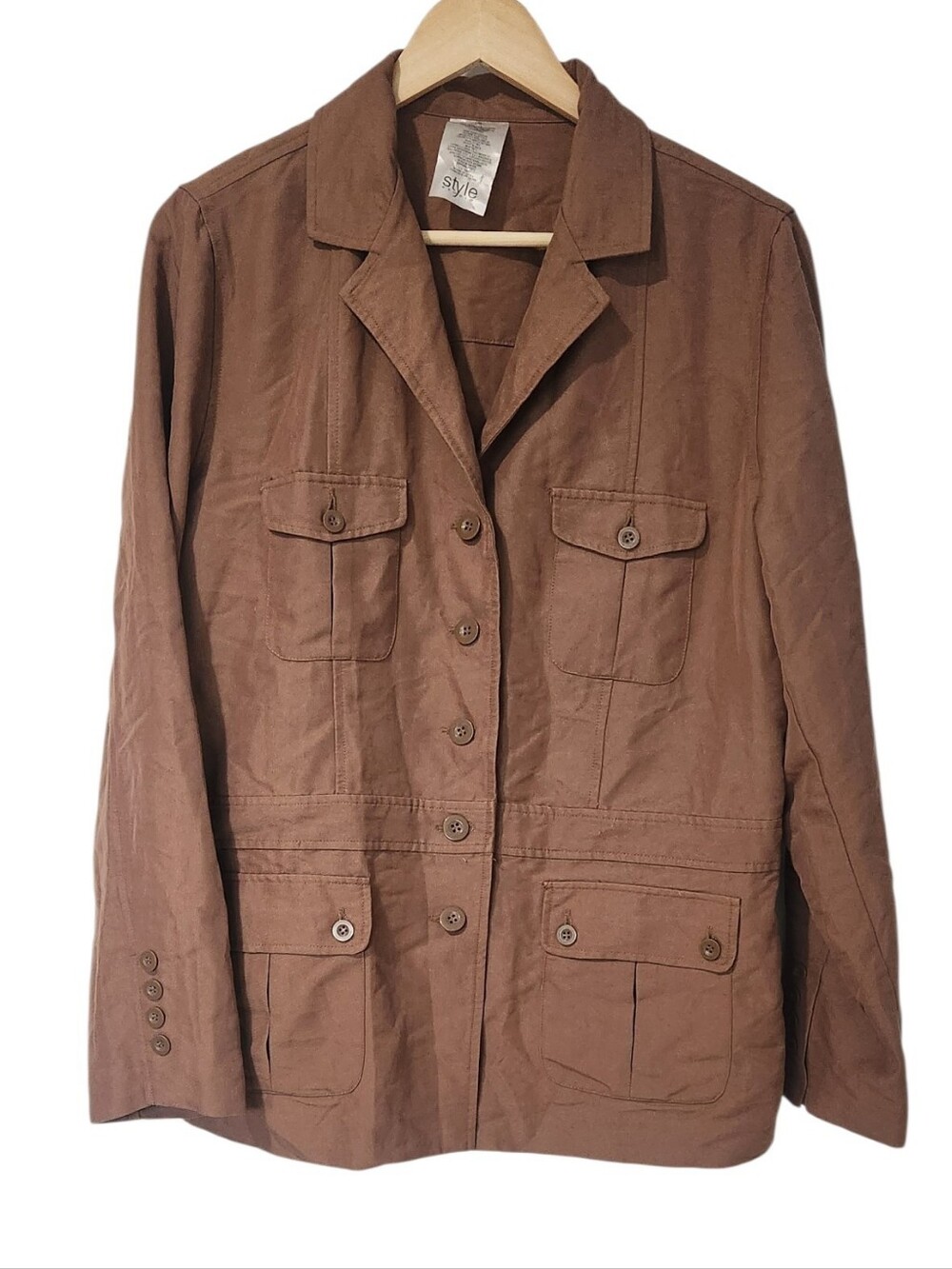 Style Studio Brown Lightweight Jacket/blazer
